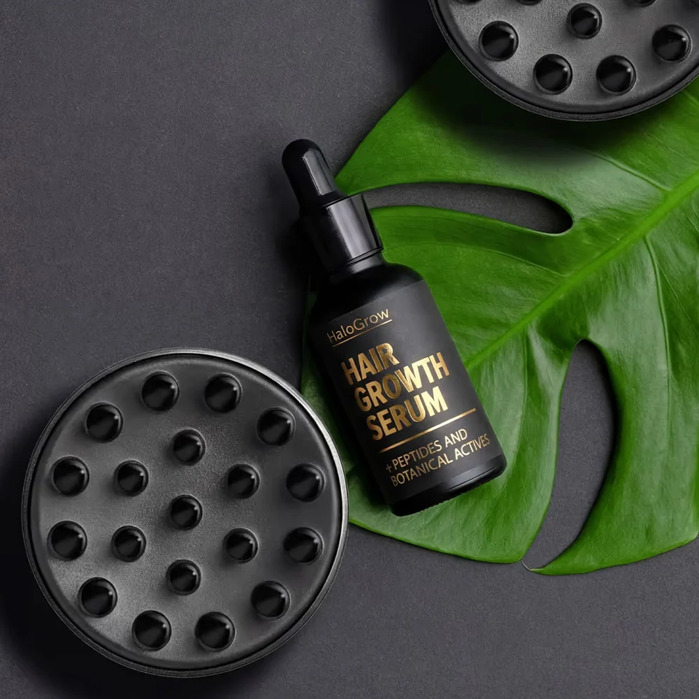 HaloGrow Hair Spray, Serum and Scalp Massager